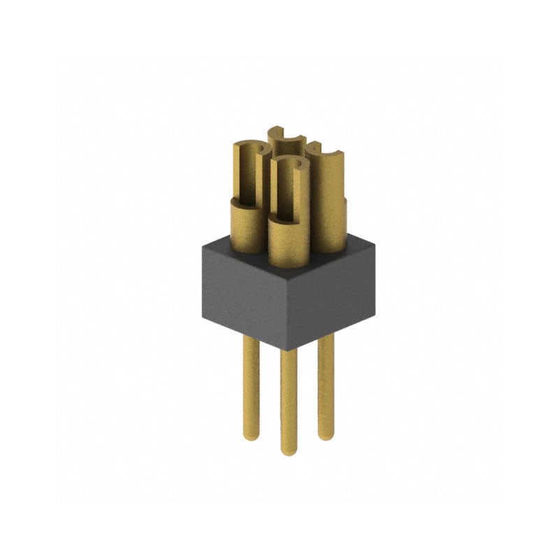 1 pcs : 852-10-004-10-003000 - CONN HEADER VERT 4POS 1.27MM