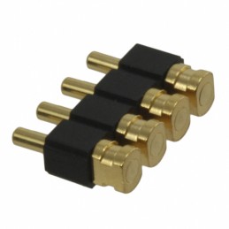 1 pcs : 810-22-004-40-001101 - CONN SPRING PISTON 4POS R/A SMD