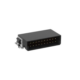 1 pcs : 354095-E - 20-PIN, RIGHT ANGLE, SMT