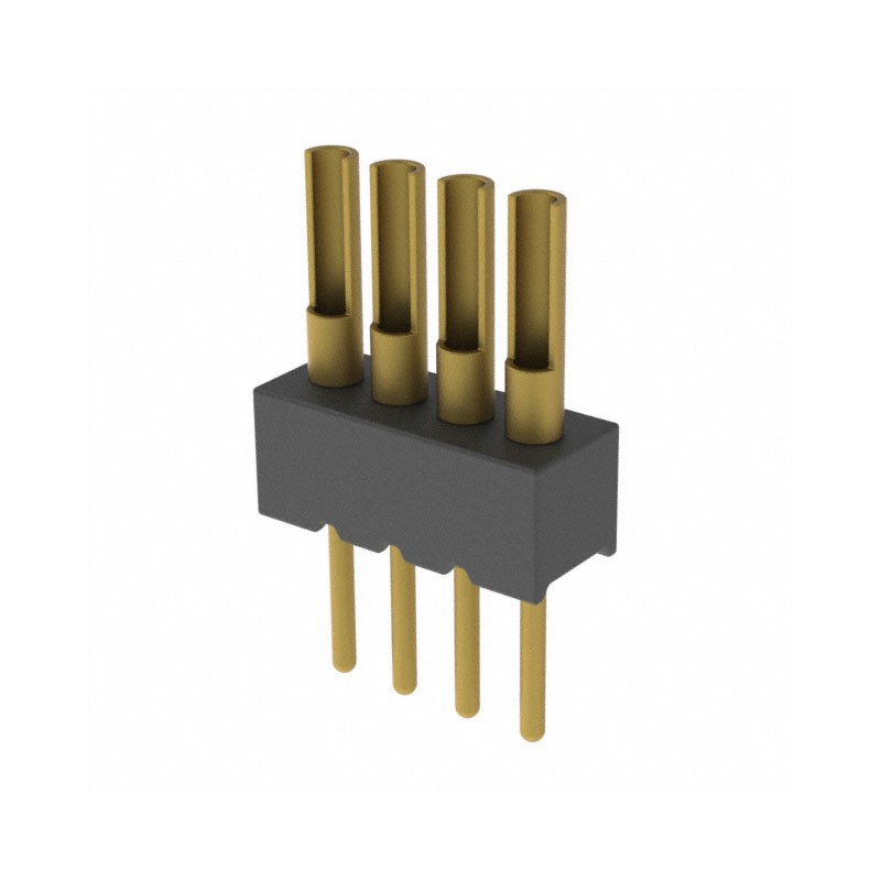 1 pcs : 850-10-004-10-003000 - CONN HEADER VERT 4POS 1.27MM