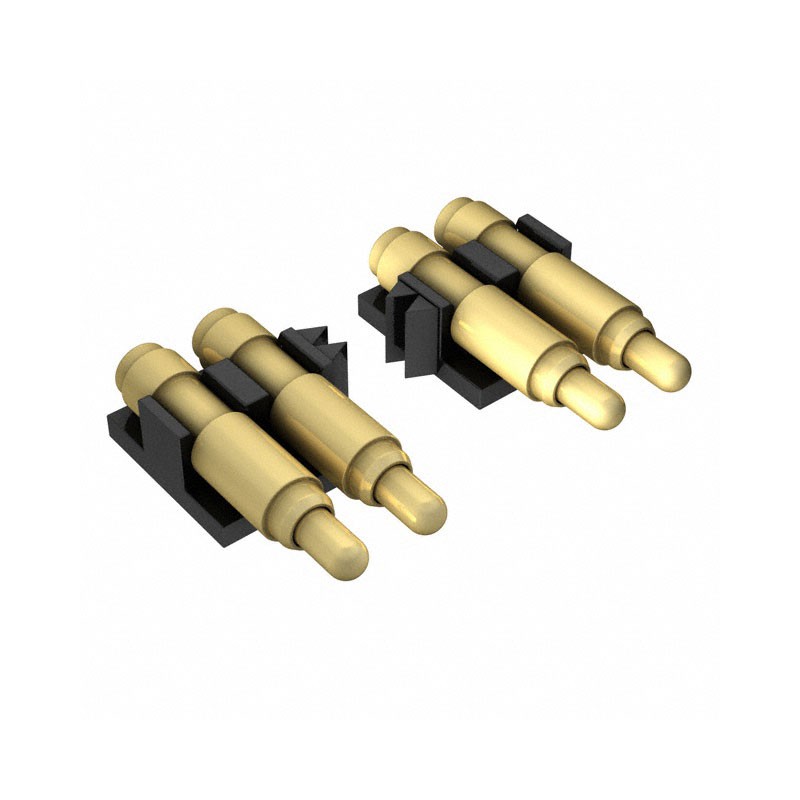 1 pcs : 8PM-11-0005-02-131 - CONN SPRING PISTON 5POS R/A SMD