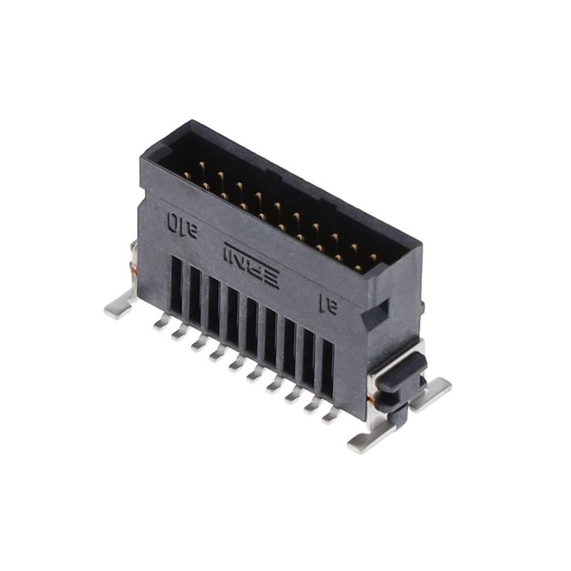 1 pcs : 254415-E - 20-PIN, VERTICAL, SMT