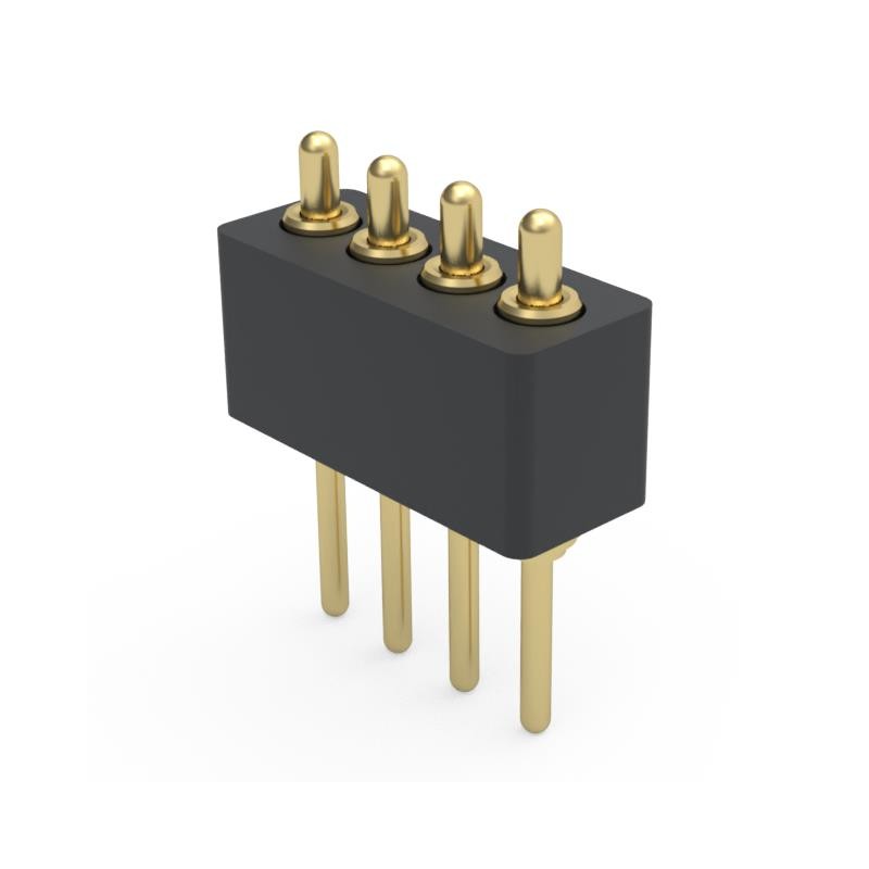 1 pcs : 854-22-004-10-004101 - LOW-PROFILE .050' PITCH THROUGH-