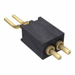 1 pcs : 854-22-002-40-001101 - CONN SPRING PISTON 2POS R/A SMD
