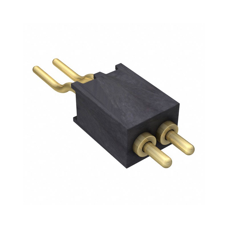 1 pcs : 854-22-002-40-001101 - CONN SPRING PISTON 2POS R/A SMD