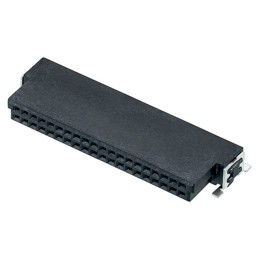 1 pcs : M55-6104042R - CONN RCPT 40P 0.05 GOLD SMD R/A