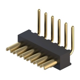 1 pcs : 850-10-006-20-003000 - CONN HDR STRIP SOLDER 6POS GOLD