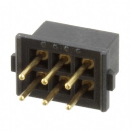 1 pcs : M80-8500645 - CONN RCPT 6POS 0.079 GOLD PCB