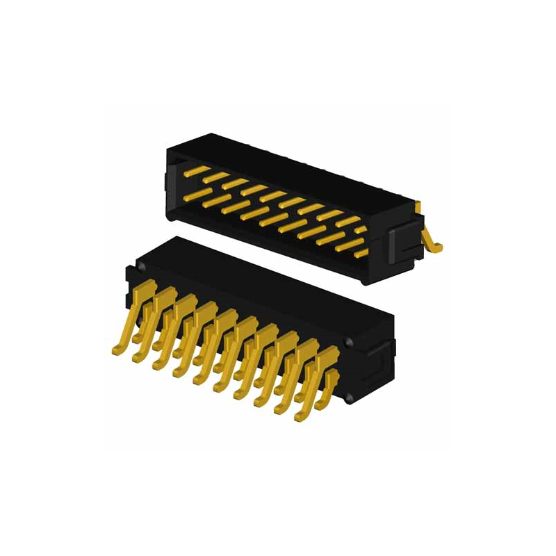 1 pcs : M80-6651042 - CONN HEADER SMD R/A 10POS 2MM