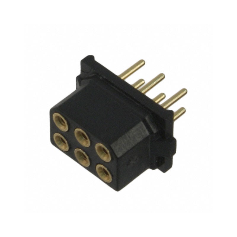 1 pcs : M80-8870605 - CONN RCPT 6POS 0.079 GOLD PCB