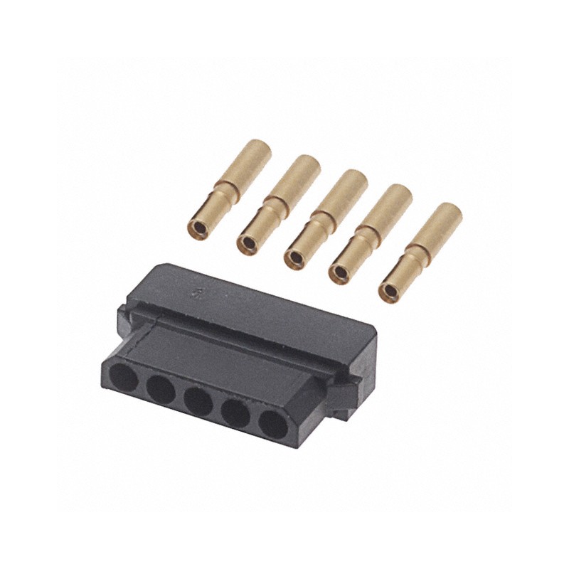 1 pcs : M80-8990505 - CONN RCPT 5POS CRIMP 22AWG GOLD