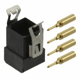 1 pcs : M80-8120405 - CONN PLUG 4POS CRIMP 24-28AWG