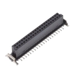 1 pcs : 204632-E - 40-PIN, VERTICAL, SMT