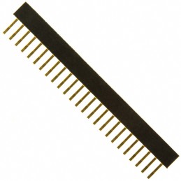 1 pcs : SFM210-LPSE-S25-ST-BK - CONN HDR 25POS 0.039 GOLD PCB