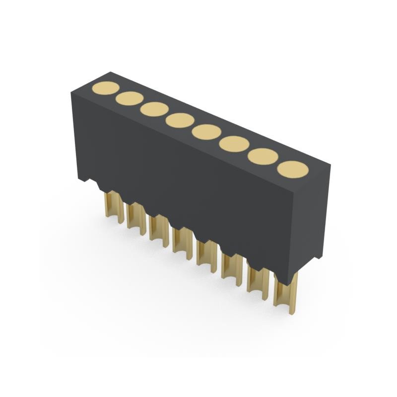 1 pcs : 856-10-008-10-003000 - .050' PITCH SINGLE ROW SOLDERCUP