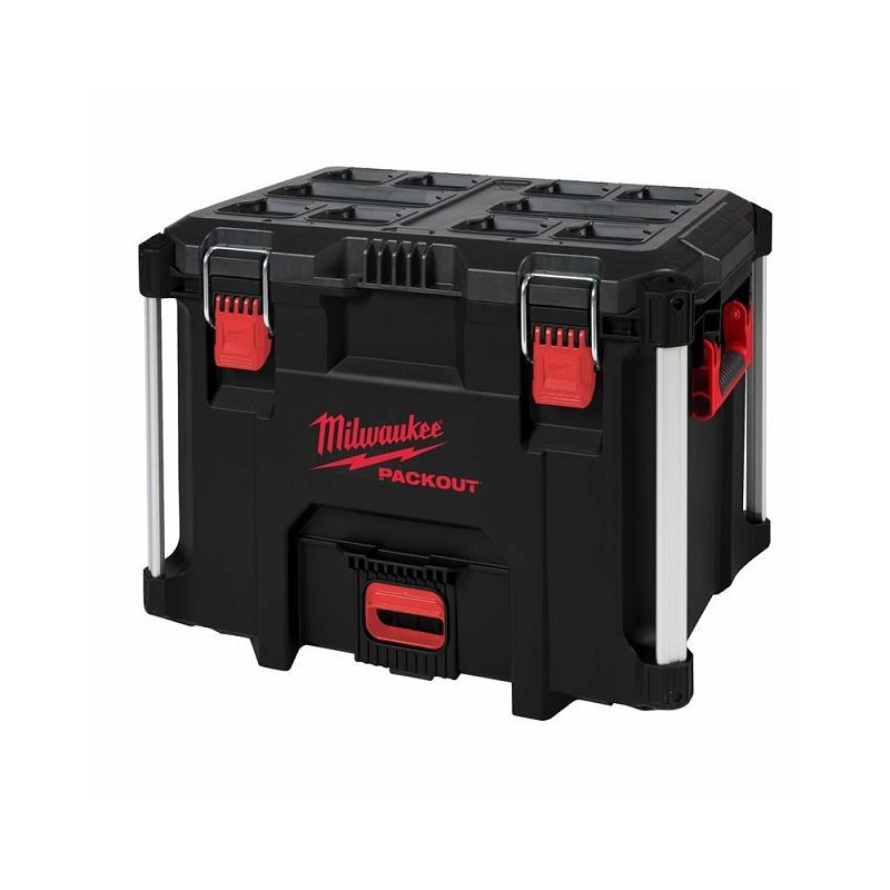 1 pcs - Milwaukee Polymer Tool Box, 554 x 394 x 394mm