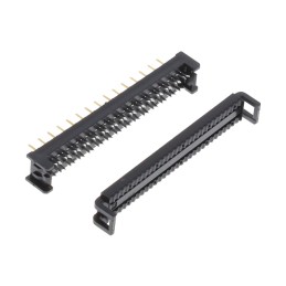 1 pcs : XG2A-3001 - CONN DIP HDR IDC 30P 28AWG VERT
