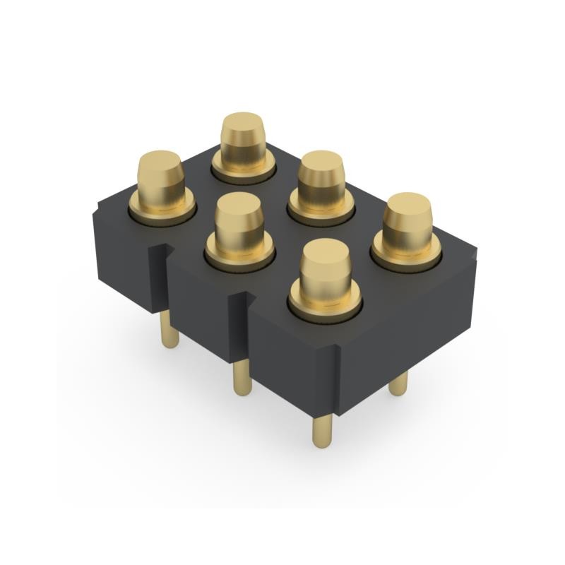 1 pcs : 823-22-006-10-040101 - SPRING-LOADED CONNECTOR WITH FLA