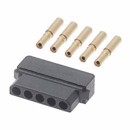 1 pcs : M80-8980505 - CONN RCPT 5P CRIMP 24-28AWG GOLD