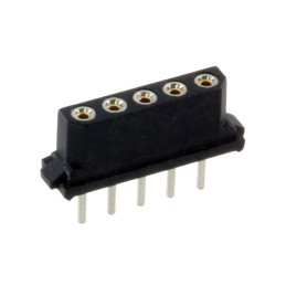 1 pcs : M80-8400542 - CONN RCPT 5POS 0.079 GOLD PCB