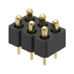 1 pcs : 823-22-006-10-002101 - CONN SPRING PISTON 6POS PCB