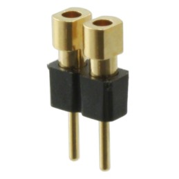 1 pcs : 800-10-002-40-002000 - CONN HEADER SMD 2POS 2.54MM