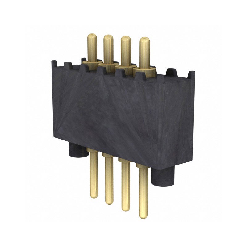 1 pcs : 854-22-004-10-001101 - CONN SPRING PISTON 4POS PCB