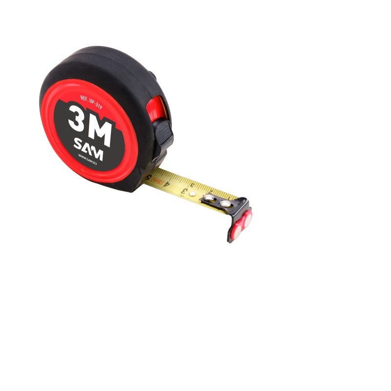 1 pcs - SAM 3m Tape Measure, Metric & Imperial