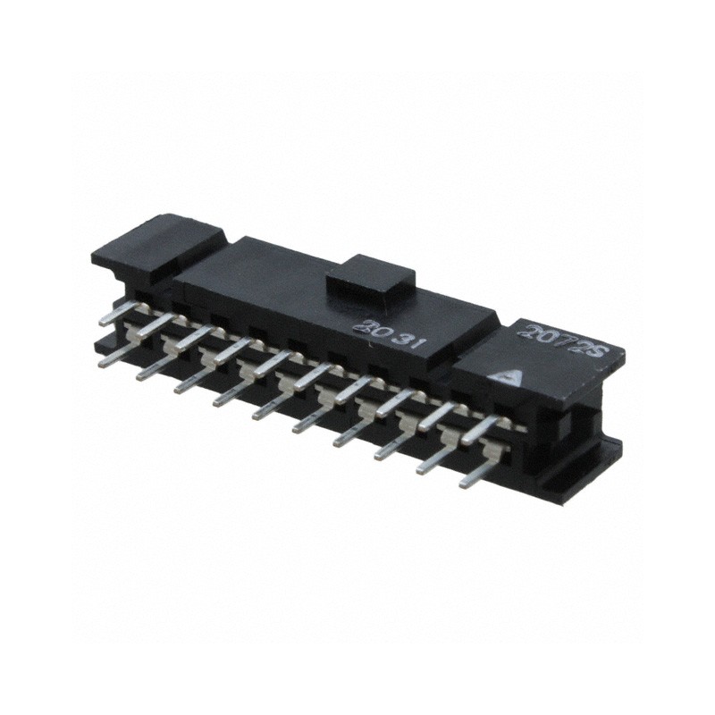 1 pcs : XG4H-2031 - CONN RCPT 20POS 0.1 GOLD PCB