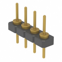 1 pcs : 335-10-104-00-160000 - CONN HEADER VERT 4POS 2.54MM
