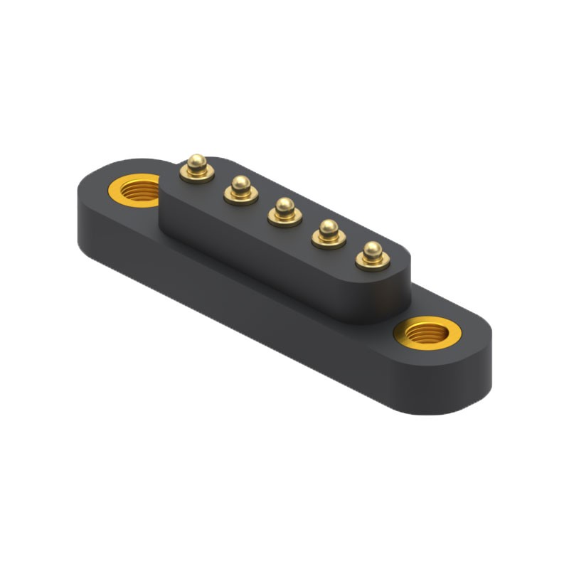 1 pcs : 858-22-005-80-011101 - CONN SPRING PISTON 5POS PCB