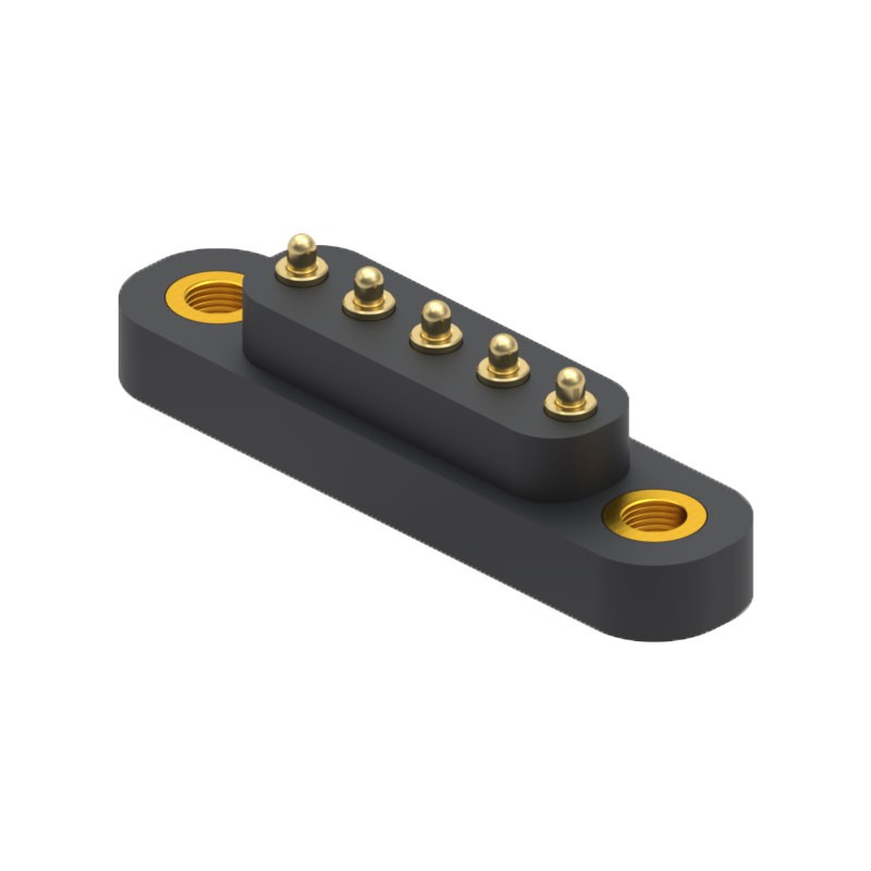 1 pcs : 858-22-005-80-012101 - CONN SPRING PISTON 5POS PCB