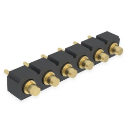 1 pcs : 821-22-006-10-040101 - SPRING-LOADED CONNECTOR WITH FLA