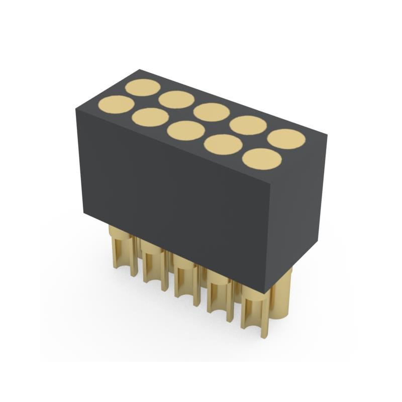 1 pcs : 857-10-010-10-003000 - .050' PITCH DOUBLE ROW SOLDERCUP