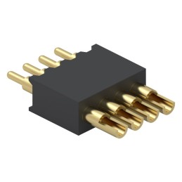 1 pcs : 854-22-004-10-003101 - CONN SPRING PISTON 4POS SLD PCB