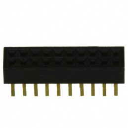 1 pcs : SFM210-LPSE-D10-ST-BK - CONN HDR 20POS 0.039 GOLD PCB
