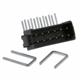 1 pcs : M80-8411242 - CONN HEADER R/A 12POS 2MM