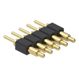 1 pcs : 836-22-005-10-001101 - CONN SPRING PISTON 5POS PCB