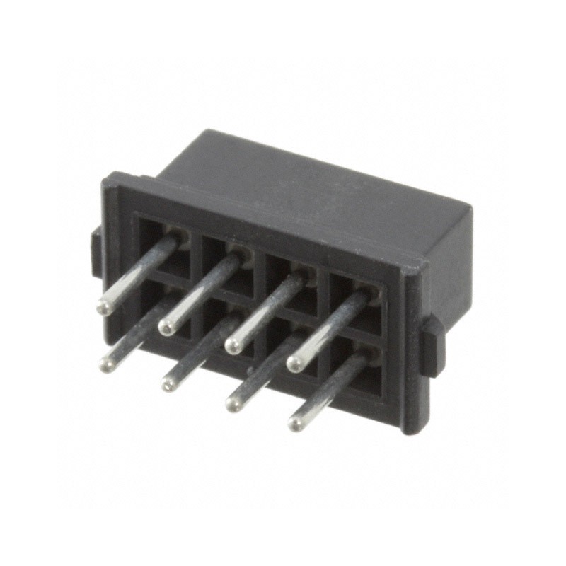 1 pcs : M80-8500842 - CONN RCPT 8POS 0.079 GOLD PCB