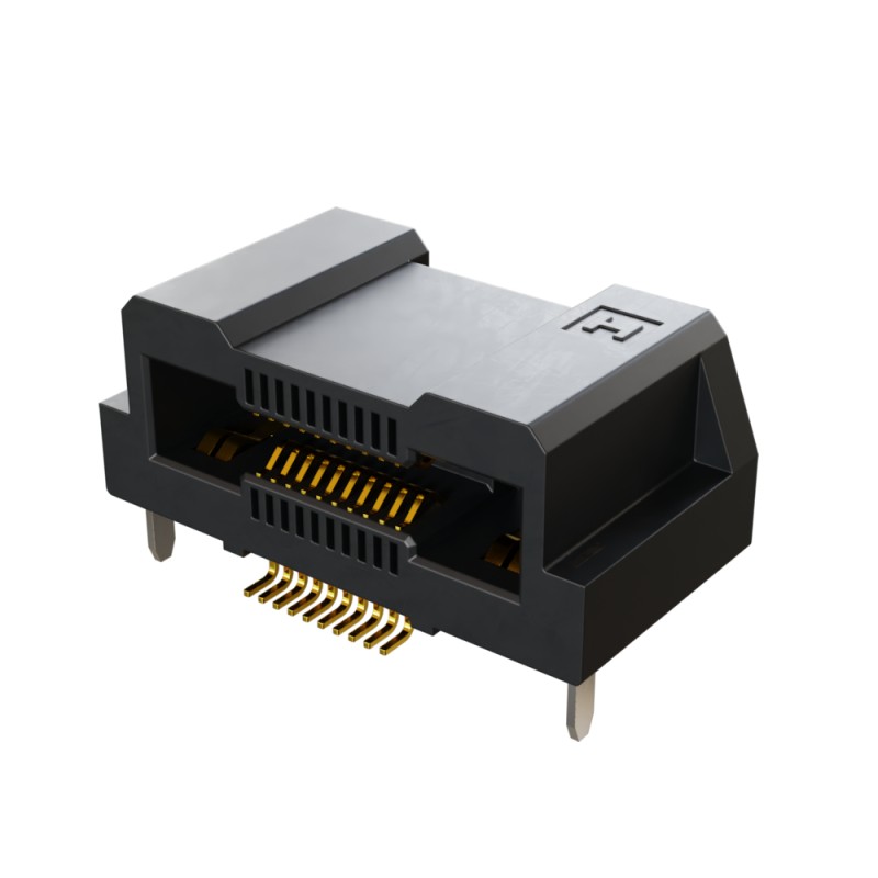 1 pcs : F11-11102042R - 0.5MM F 20 WAY SGL+PWR (HORIZ)