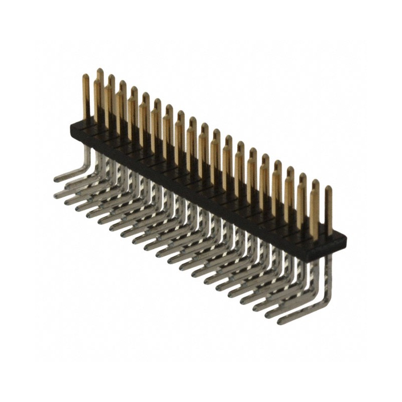 1 pcs : M50-3902042 - CONN HEADER R/A 40POS 1.27MM