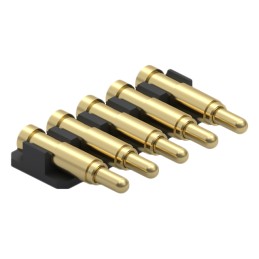 1 pcs : 810-22-005-40-005191 - CONN SPRING PISTON 5POS R/A SMD