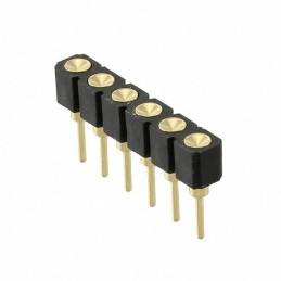 1 pcs : 319-10-106-00-006000 - CONN SPRING TARGET 6POS PCB