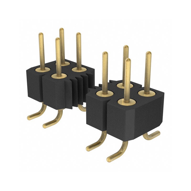 1 pcs : 450-10-220-00-106101 - CONN HEADER SMD 20POS 2.54MM