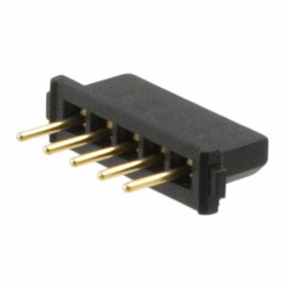 1 pcs : M80-8400545 - CONN RCPT 5POS 0.079 GOLD PCB