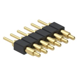 1 pcs : 836-22-006-10-001101 - CONN SPRING PISTON 6POS PCB