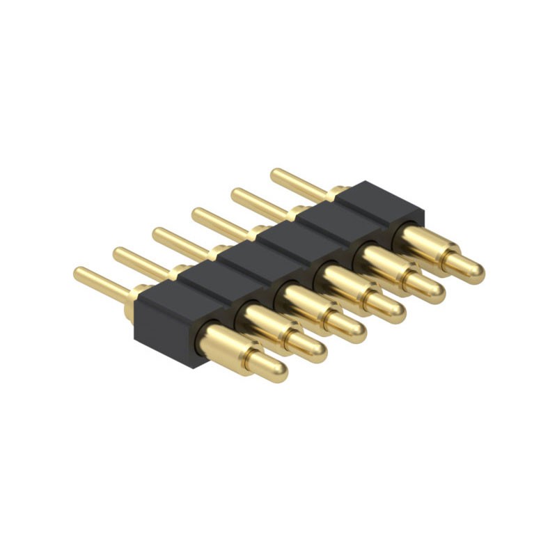 1 pcs : 836-22-006-10-001101 - CONN SPRING PISTON 6POS PCB
