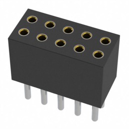 1 pcs : 853-93-010-10-001000 - CONN RCPT 10POS 0.05 GOLD PCB
