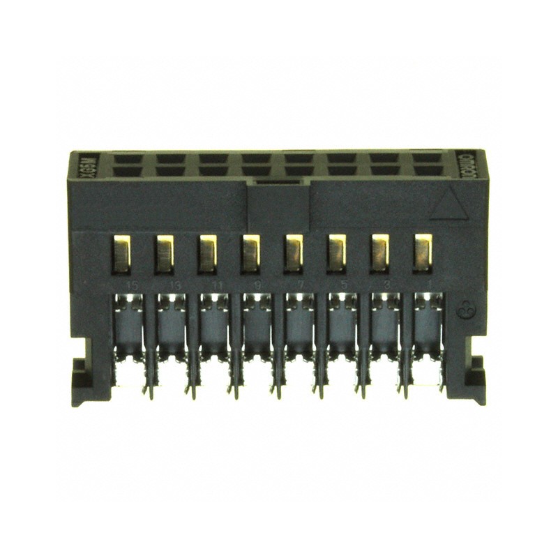 1 pcs : XG5M-1632-N - CONN RCPT 16POS IDC 24AWG GOLD