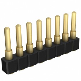 1 pcs : 812-22-008-30-000101 - CONN SPRING PISTON 8POS SMD